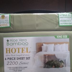 2200 count king or California King sheet set